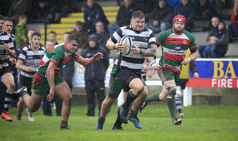 Michael Birkett on the charge
