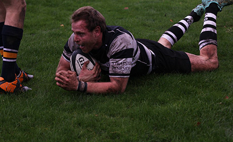 Ben Bell Scoring Parks Second Try