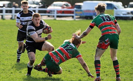 Liam Scott in action