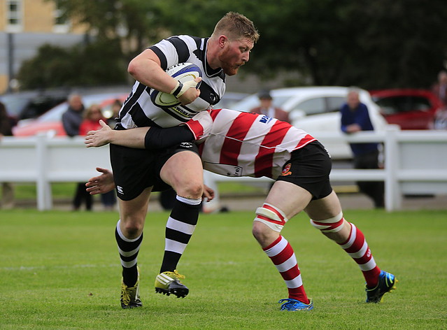 Andy Dunn on the charge