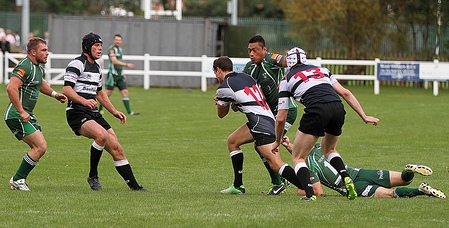 Guy Pike on the attack